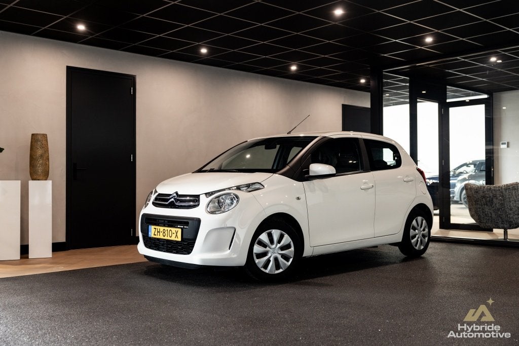 Citroën C1 1.0 VTi Feel | LED | Airco | Buitensp Verw, Auto's, Citroën, 12 maanden, Stof, Gebruikt, 4 stoelen