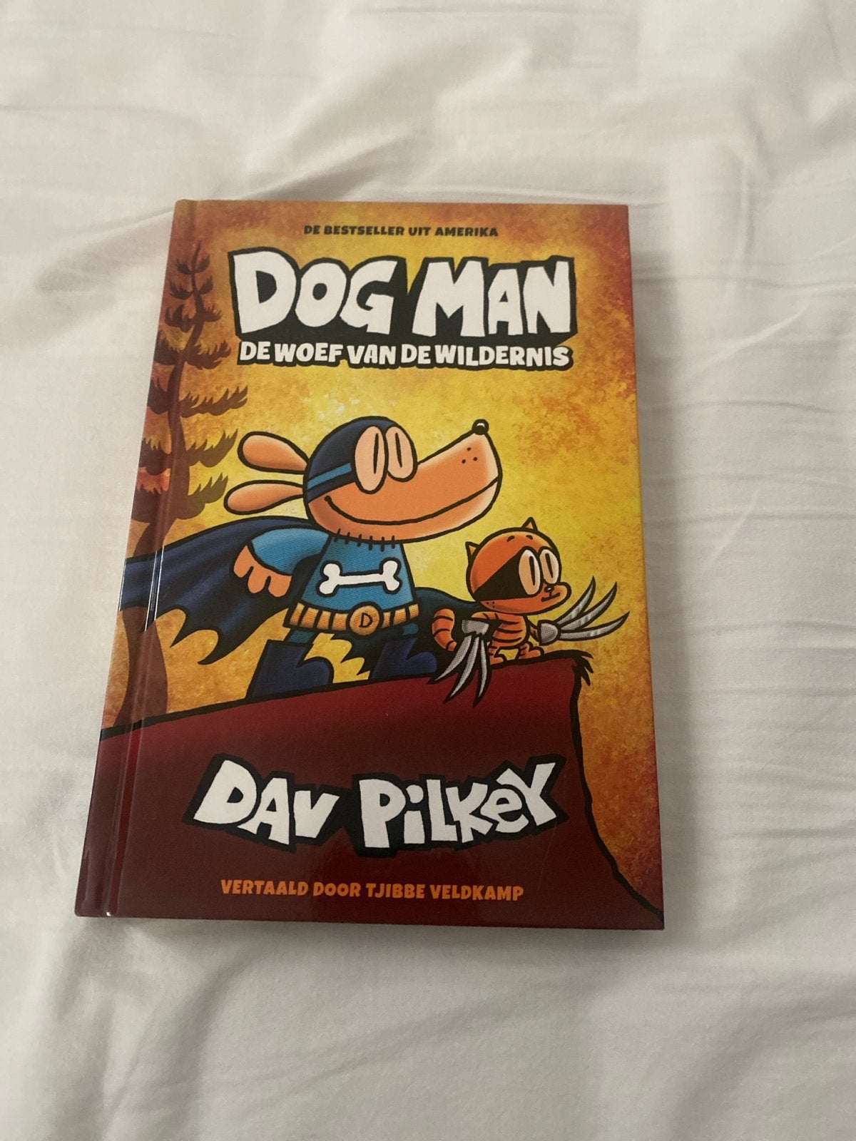 Dog Man: De Woef van de Wildernis - Dav Pilkey, Ophalen, Zo goed als nieuw, Fictie algemeen