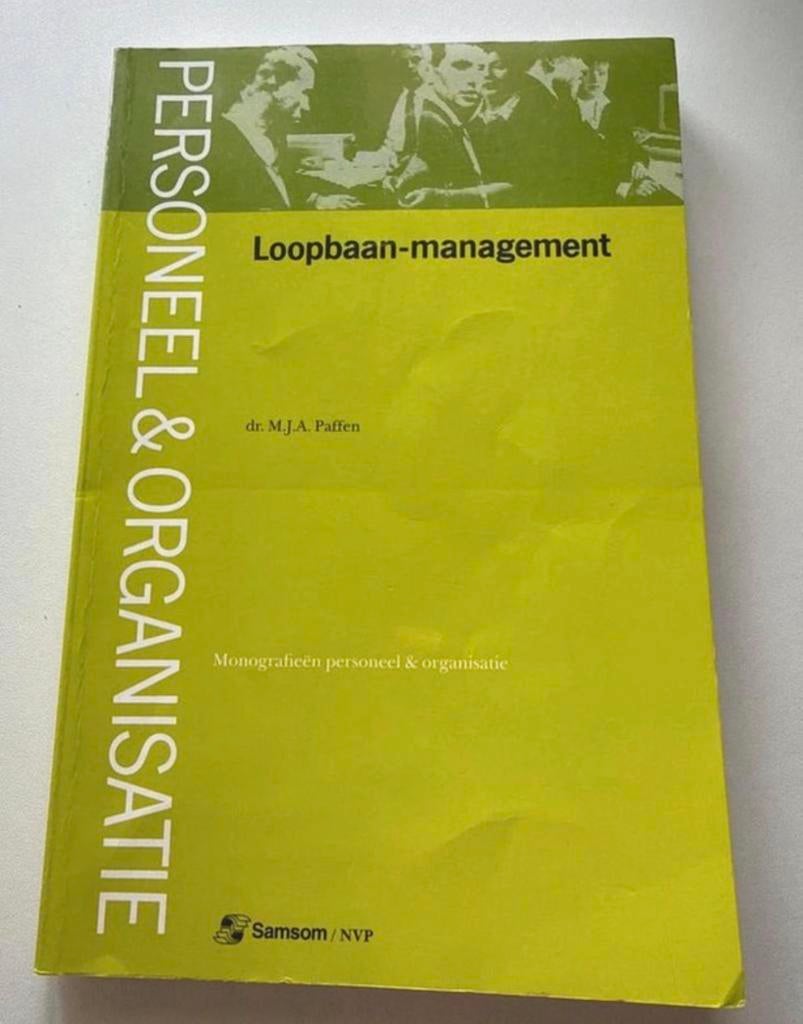 Loopbaan-management - dr. M.J.A. Paffen, Ophalen of Verzenden, Gamma, Gelezen, HBO