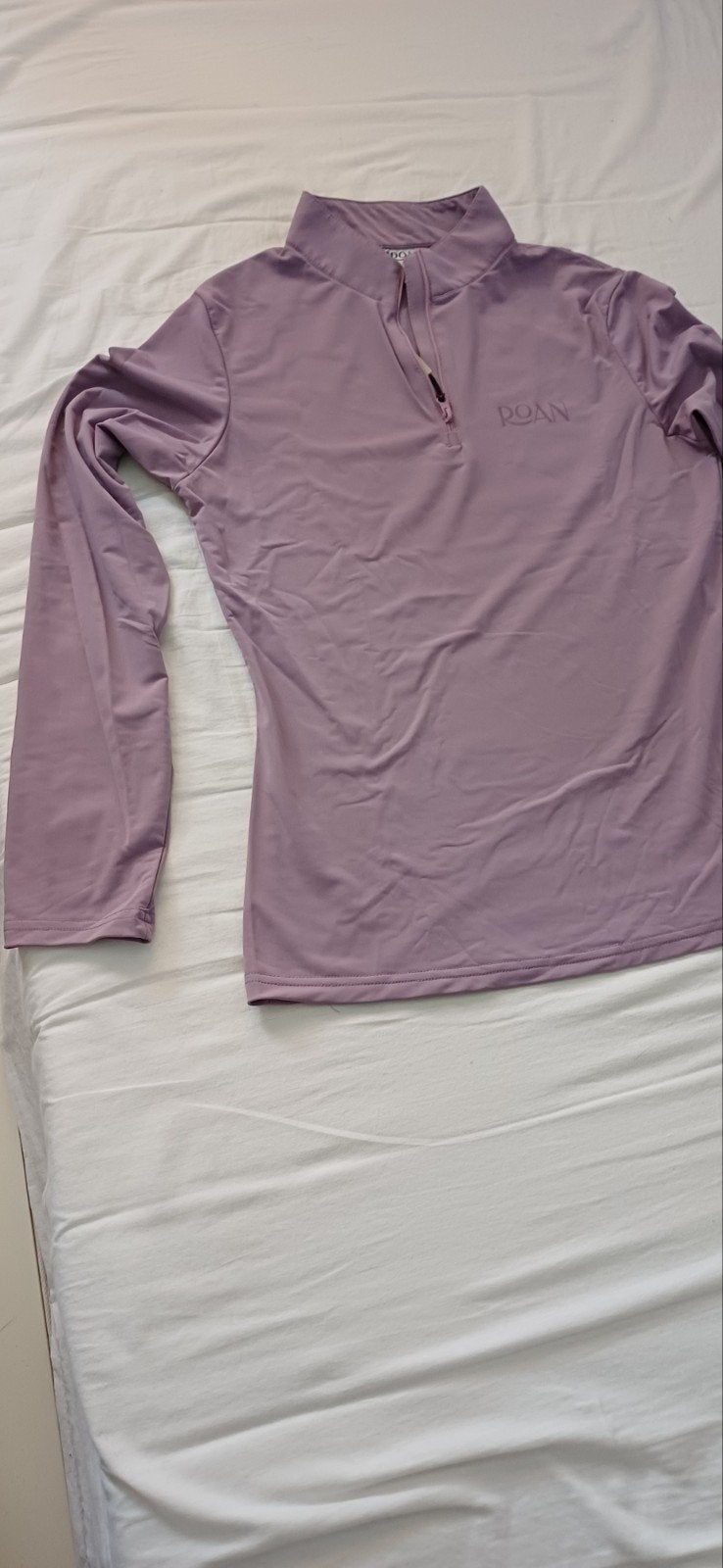Paars Roan shirt, Dieren en Toebehoren, Paardrijkleding, Dressuur, Ademend, Paars, Overige merken