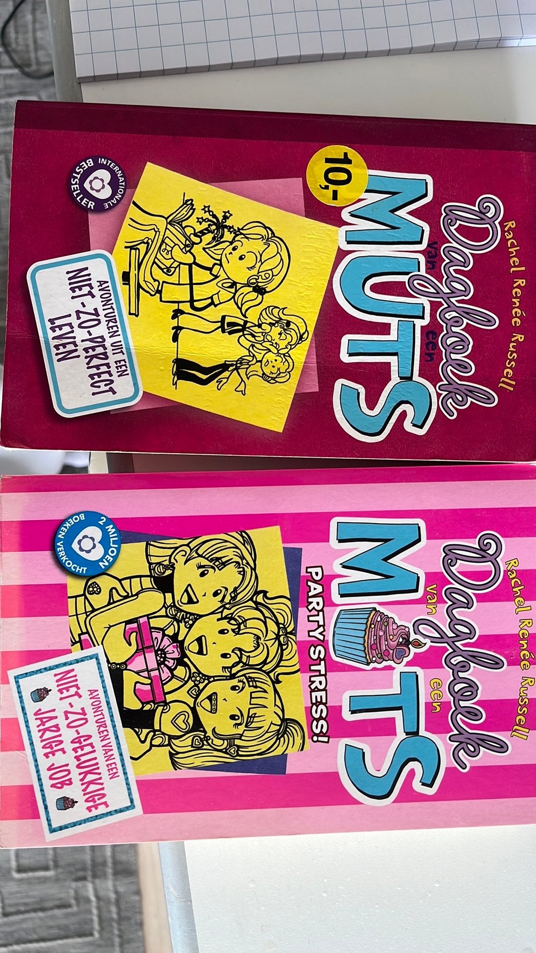 Dagboek van een Muts deel 1 en deel 13, Ophalen, Gelezen