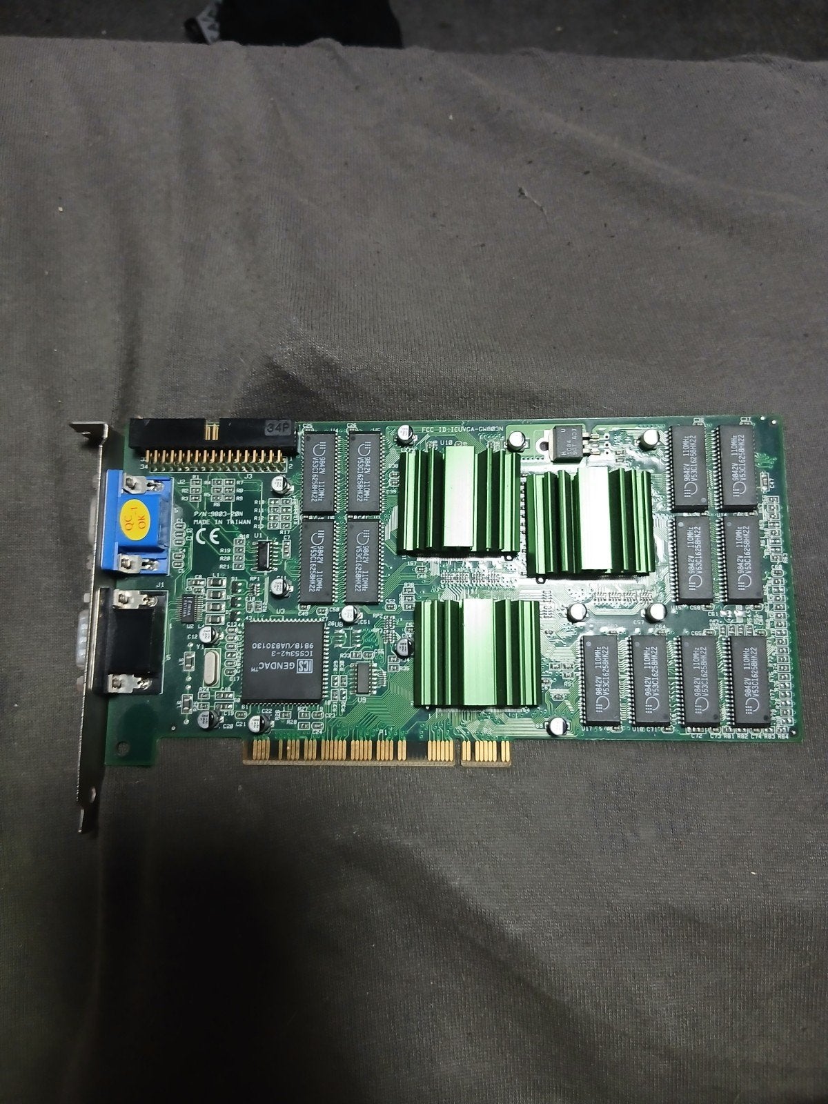 Gainward Voodoo 2 12MB Videokaart - Werkend, Computers en Software, Videokaarten, Gebruikt, Overige soorten, VGA, Ophalen of Verzenden