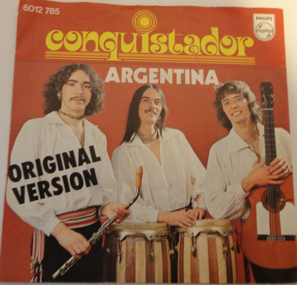 Conquistador > Argentina, Cd's en Dvd's, Ophalen of Verzenden, Gebruikt, 7 inch