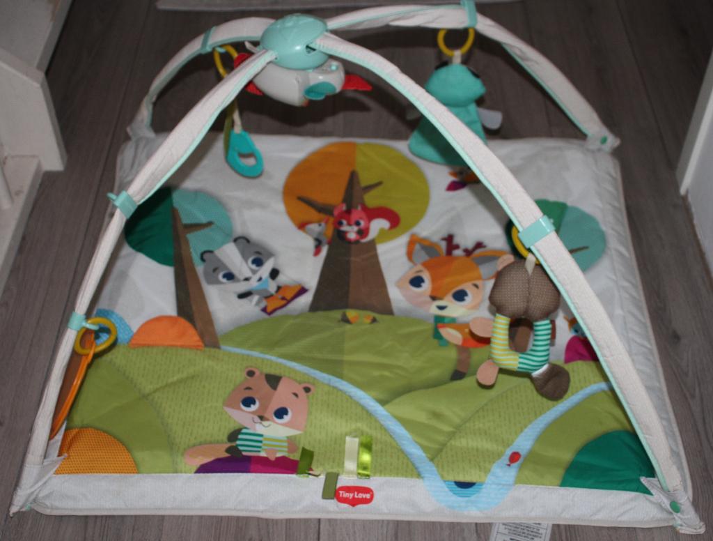 Tiny Love Deluxe Babygym - In het bos - babygym speelkleed, Kinderen en Baby's, Speelgoed | Babyspeelgoed, Ophalen of Verzenden