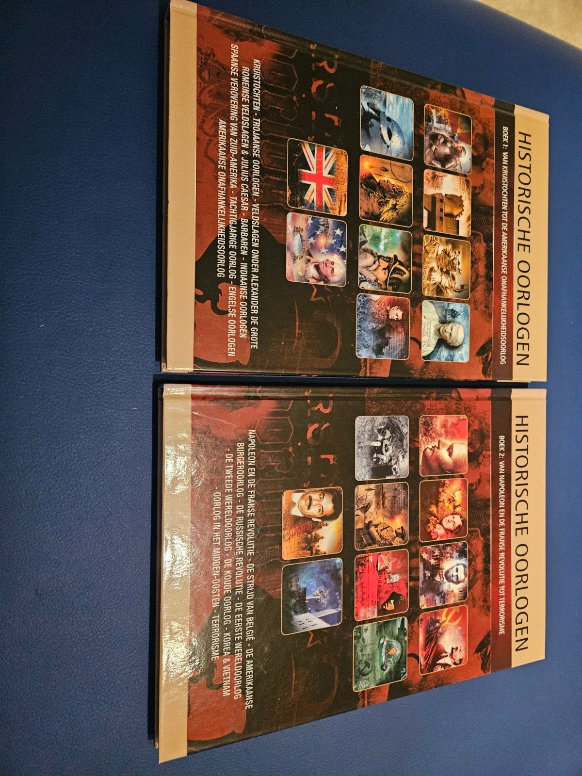 Historische Oorlogen Boek 1 & 2 - AD Collectie, Niet van toepassing, AD Collectie, Ophalen of Verzenden, Zo goed als nieuw