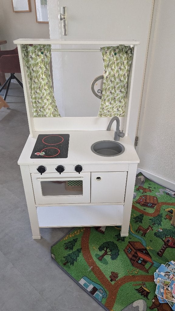 Kinderkeuken ikea, Ophalen, Gebruikt, Hout, Speelkeuken