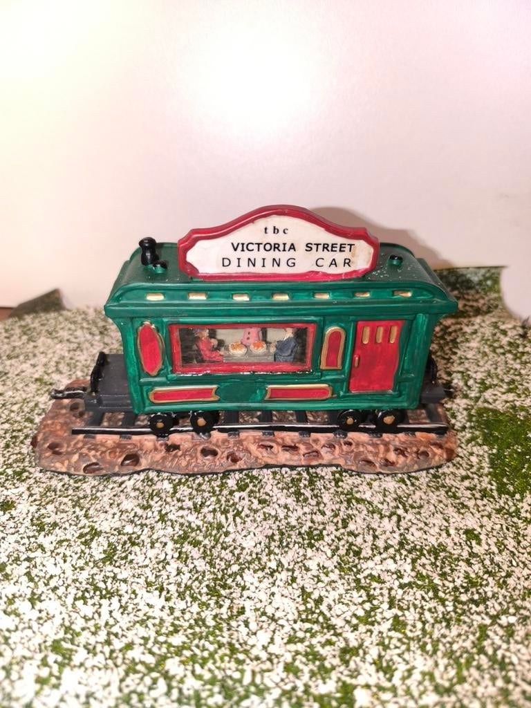 Lemax Victoria Street Dining Car, Ophalen of Verzenden