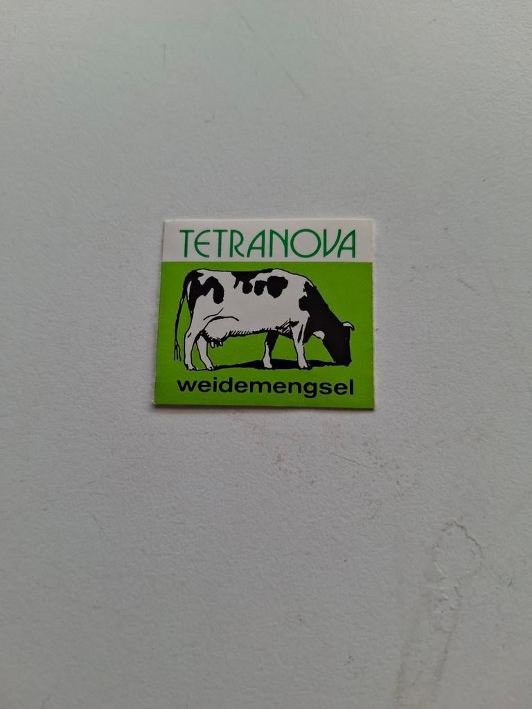 Sluitzegel/sticker Tetranova., Ophalen of Verzenden, Zo goed als nieuw, Overige typen