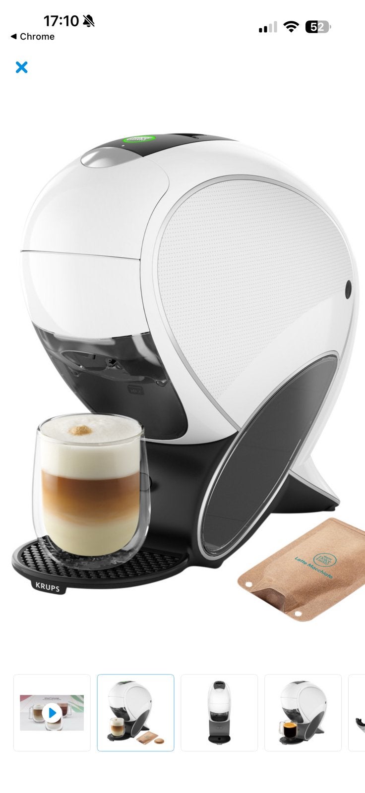 Mooie koffiemachine te koop, Ophalen, Zo goed als nieuw, Koffiemachine