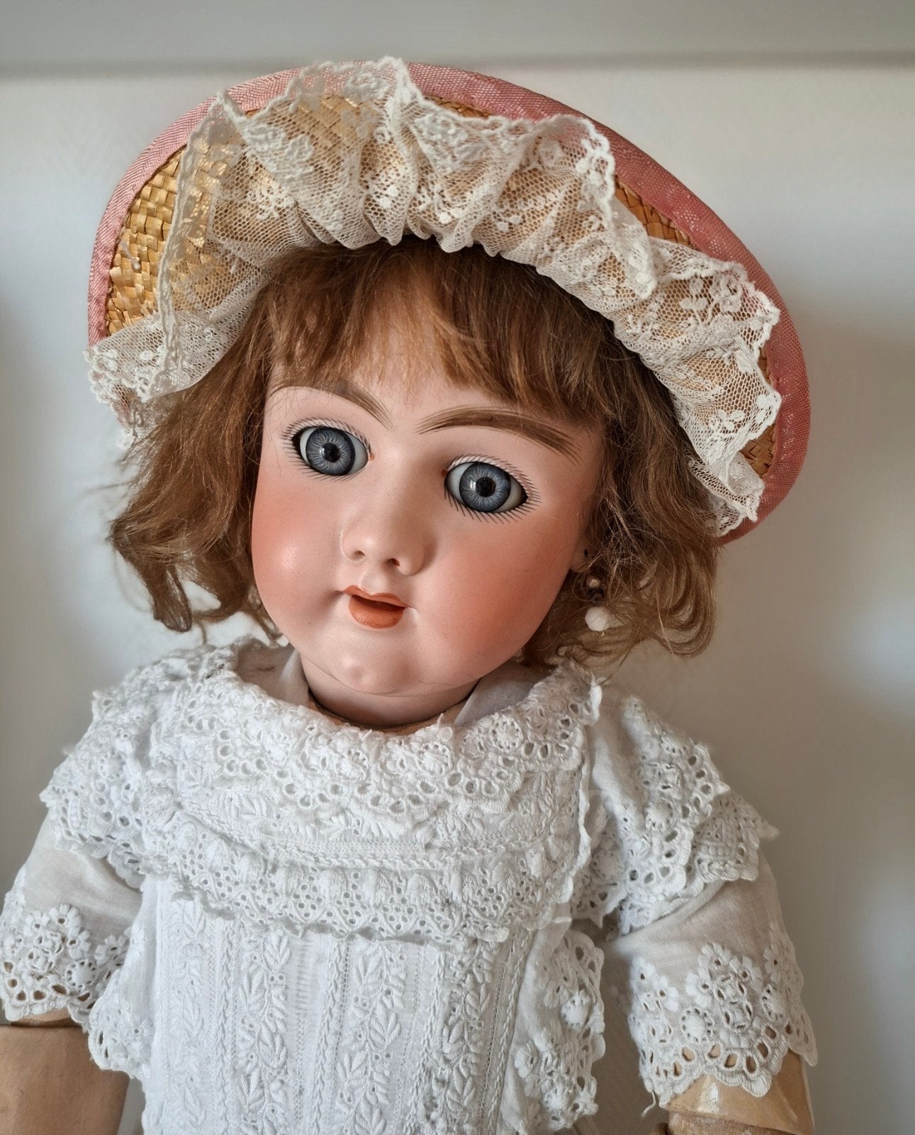 Antieke pop. Heinrich Handwerck  109 --15 DEP, Verzamelen, Ophalen, Gebruikt, Pop