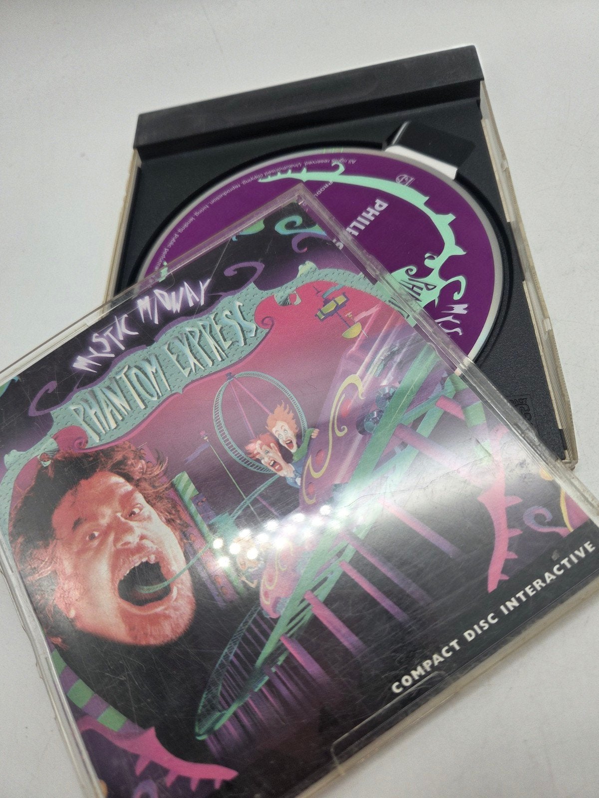 Mystic Midway: Phantom Express CD-i Game, Avontuur en Actie, Gebruikt, Philips Consumer Electronics B.V., Eindhoven, Nederland