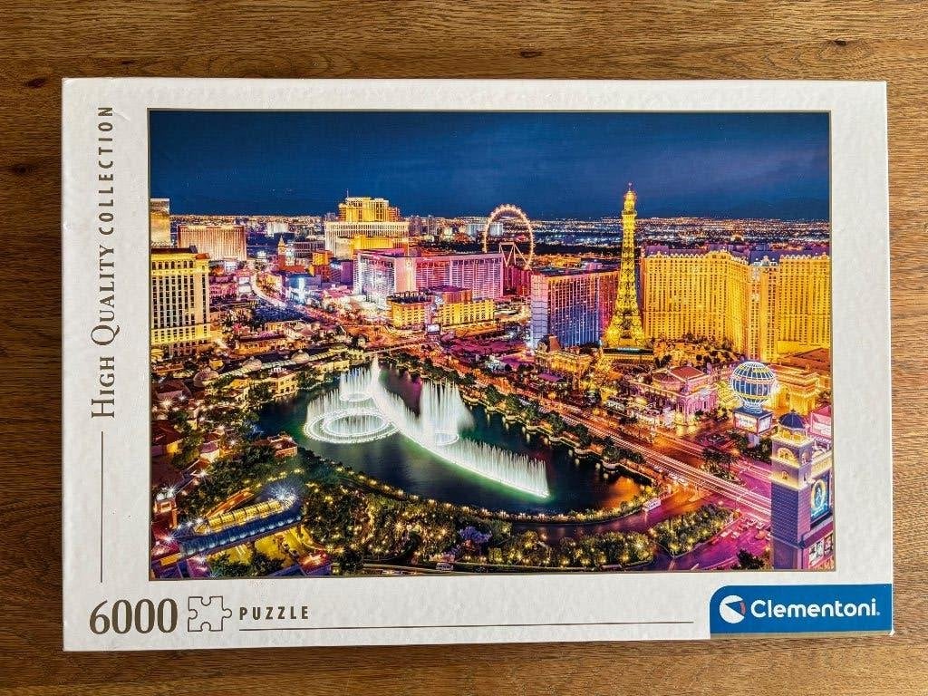 Puzzel Las Vegas, Hobby en Vrije tijd, Ophalen, Meer dan 1500 stukjes, Zo goed als nieuw, Legpuzzel