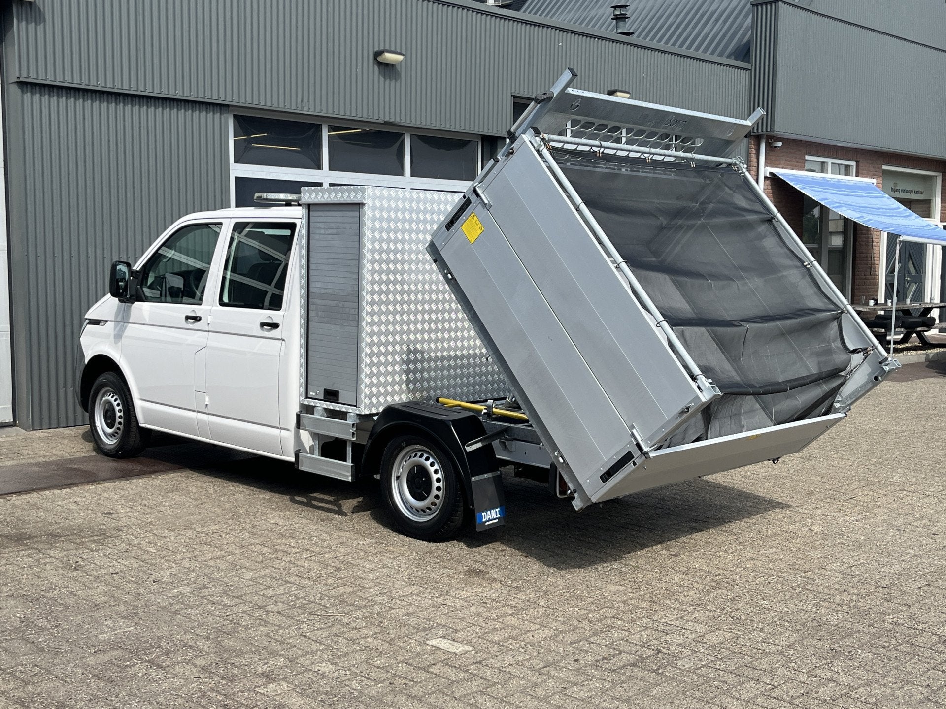 Volkswagen Transporter 2.0 TDI L2H1 DC 30 Dubbele cabine ope, Auto's, Voorwielaandrijving, Dealer onderhouden, Gebruikt, Euro 6