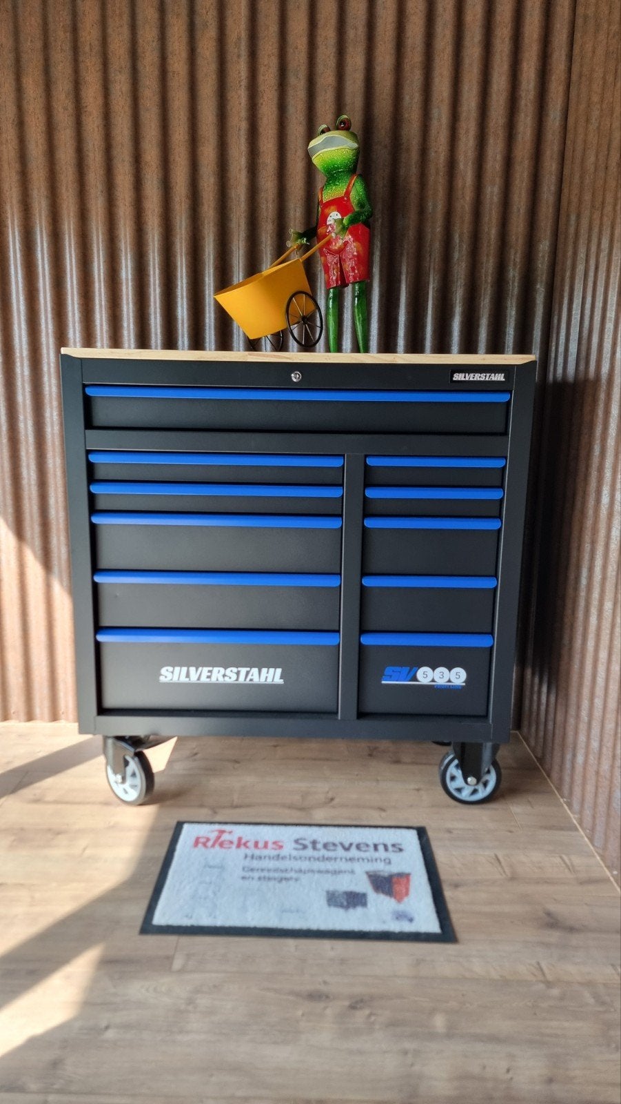 silverstahl gereedschapwagen Vol gereedschap, Ophalen of Verzenden, Nieuw