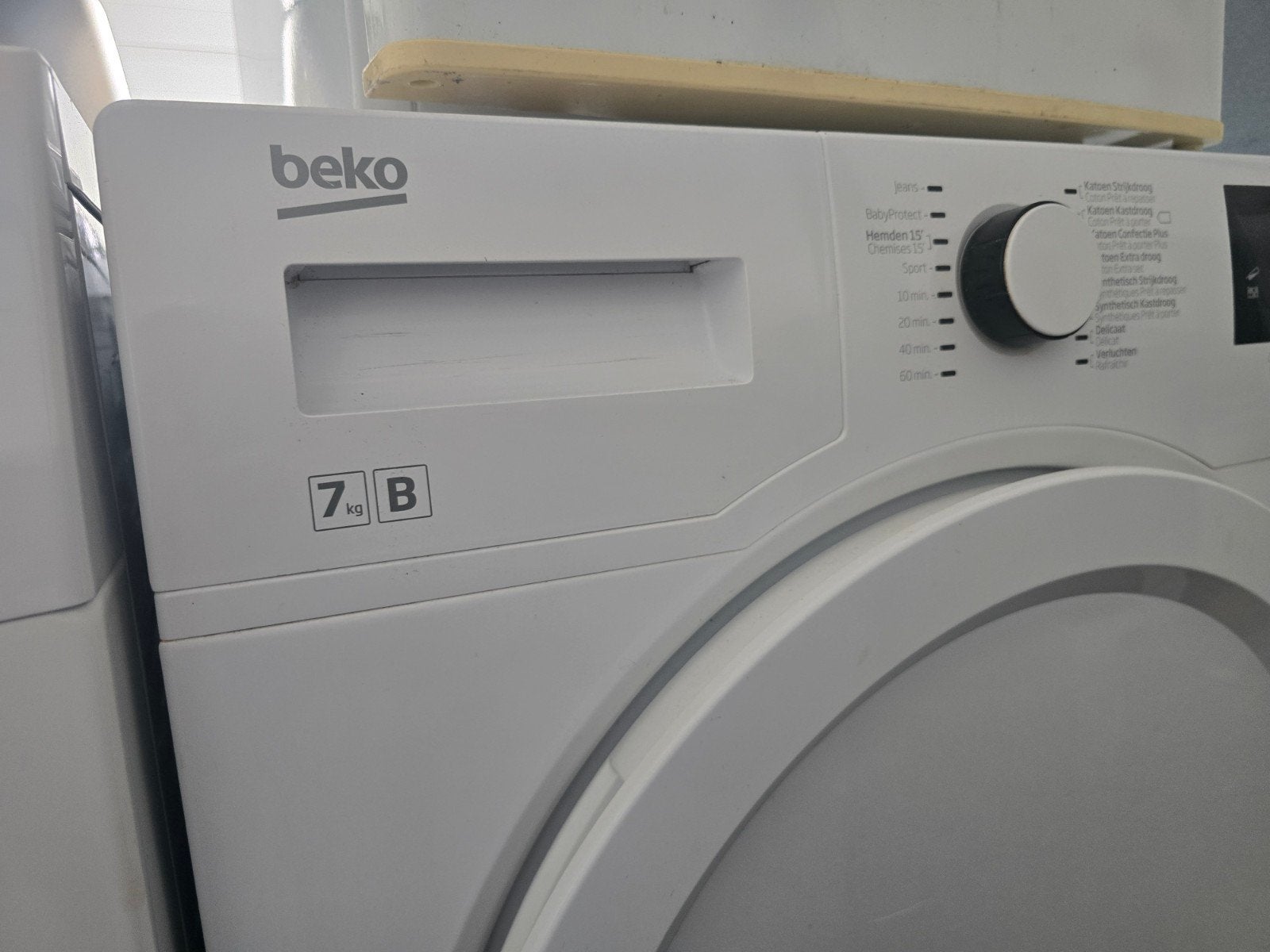 Koopje! Ruime Beko condensdroger! 7KG! Garantie! Witgood🚚✅️, 6 tot 8 kg, Beko, Beko, Ophalen of Verzenden
