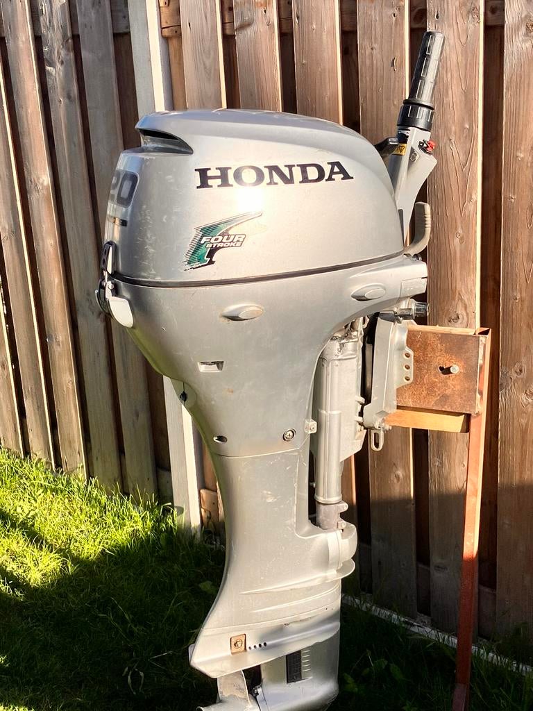 Te koop 20 pk 4 takt Honda langstaart ., Watersport en Boten, Buiten- en Binnenboordmotoren, Ophalen, 10 tot 30 pk, Zo goed als nieuw