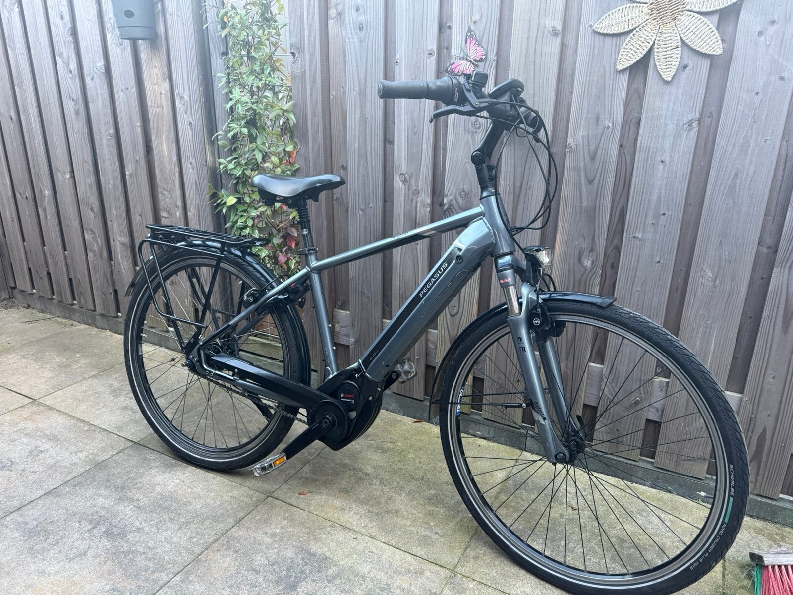 Pegasus premio evo Elektrische fiets bosch middenmotor, Versnellingen, 49 tot 53 cm, Zo goed als nieuw, Ophalen