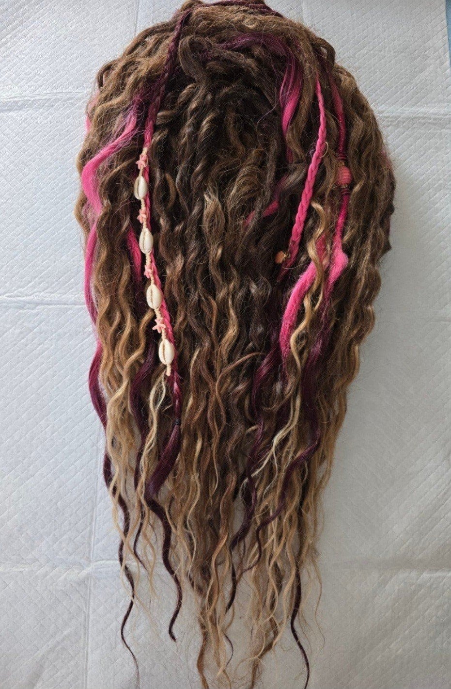 Super mooie set krul dreads., Ophalen of Verzenden, Zo goed als nieuw