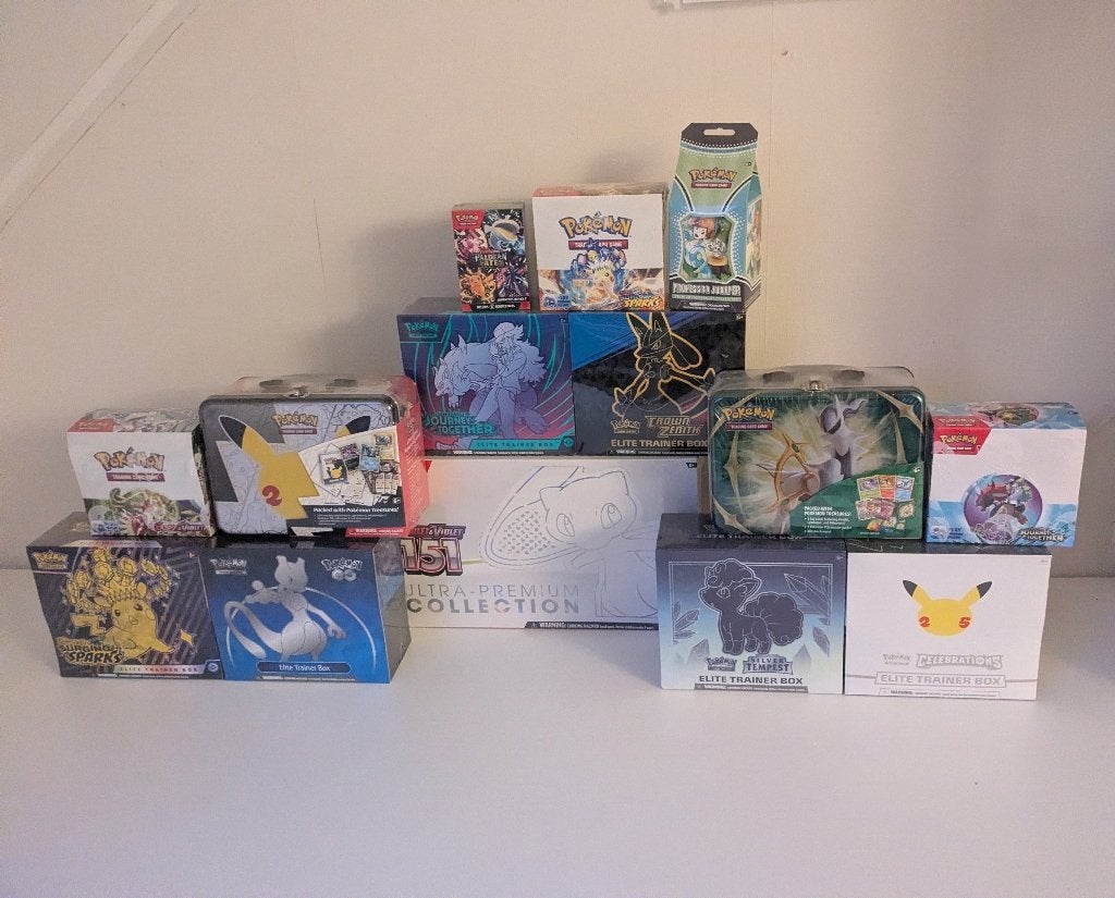 Grote Sealed Pokémon Verzameling | 151, Celebrations en meer, Hobby en Vrije tijd, Verzamelkaartspellen | Pokémon, Ophalen, Zo goed als nieuw