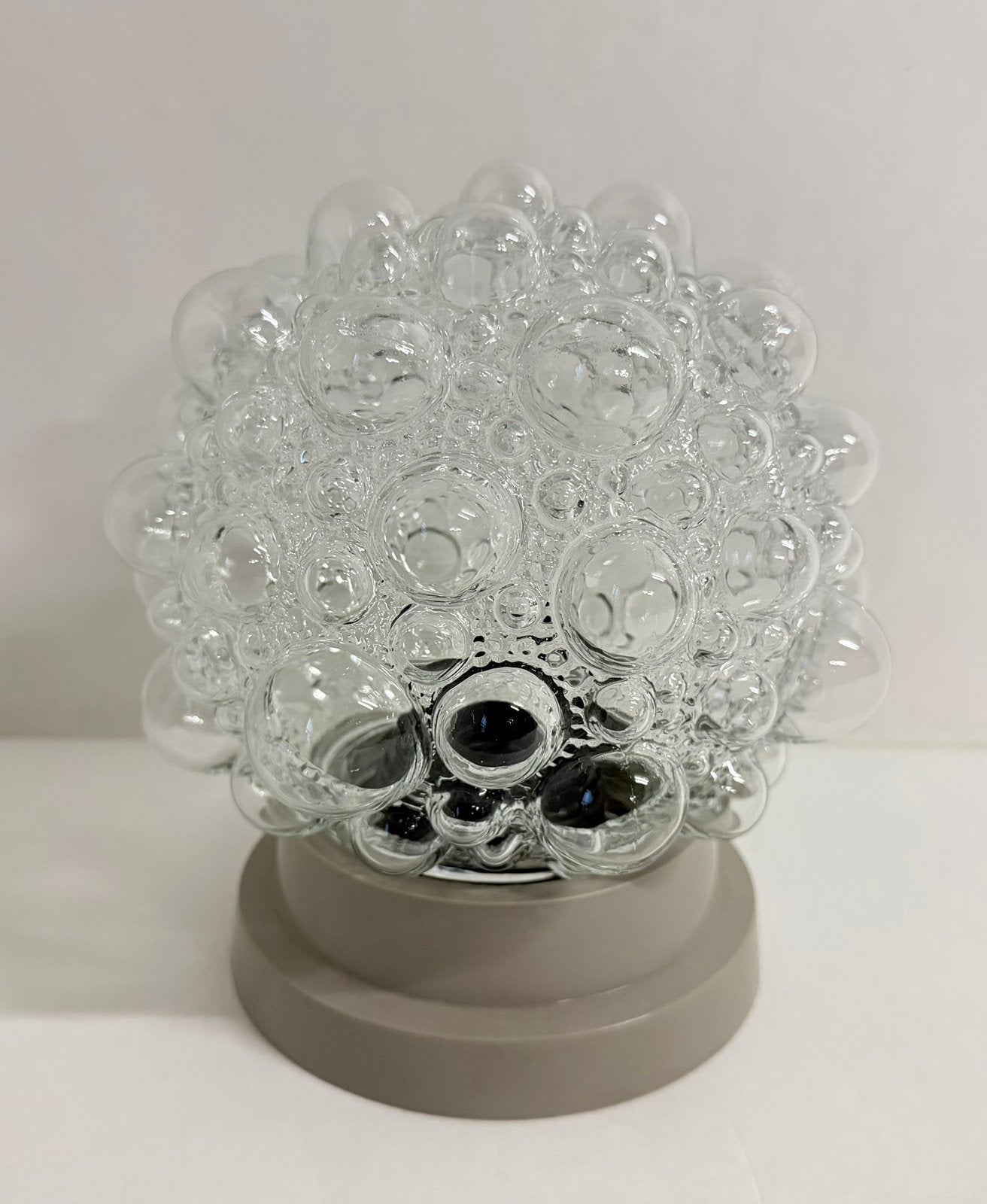 Helena Tynell Glashütte Limburg helder bubbel lamp space age, Huis en Inrichting, Lampen | Plafondlampen, Ophalen of Verzenden