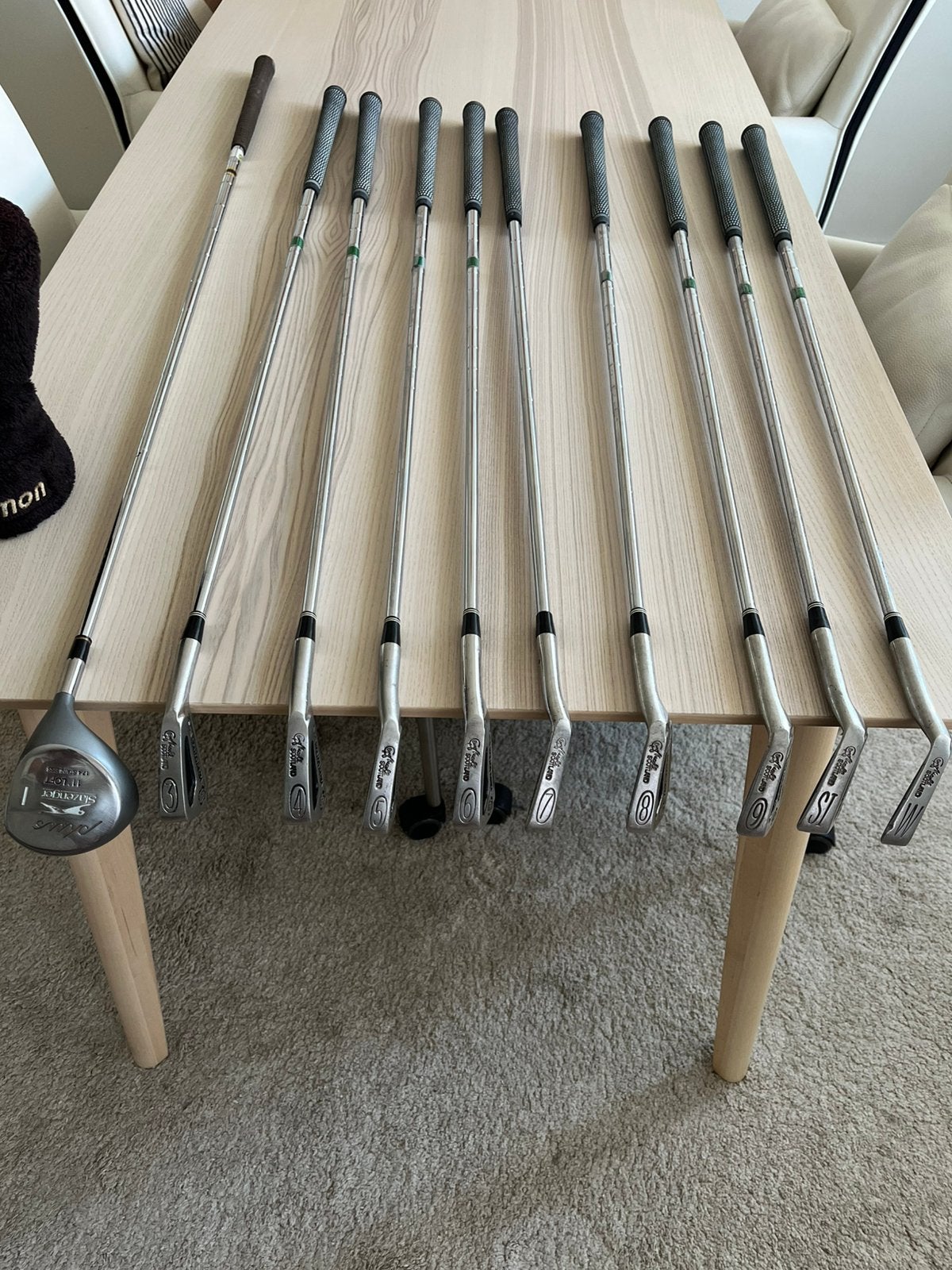 Golfclubs set Henry Cotton rechtshandig heren, Sport en Fitness, Golf, Ophalen of Verzenden, Zo goed als nieuw, Set