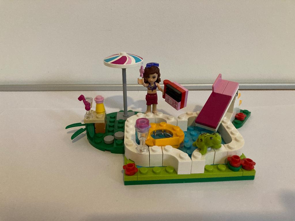 LEGO Friends: Olivia's zwembad 41090, Ophalen, Gebruikt, Lego, Compleet
