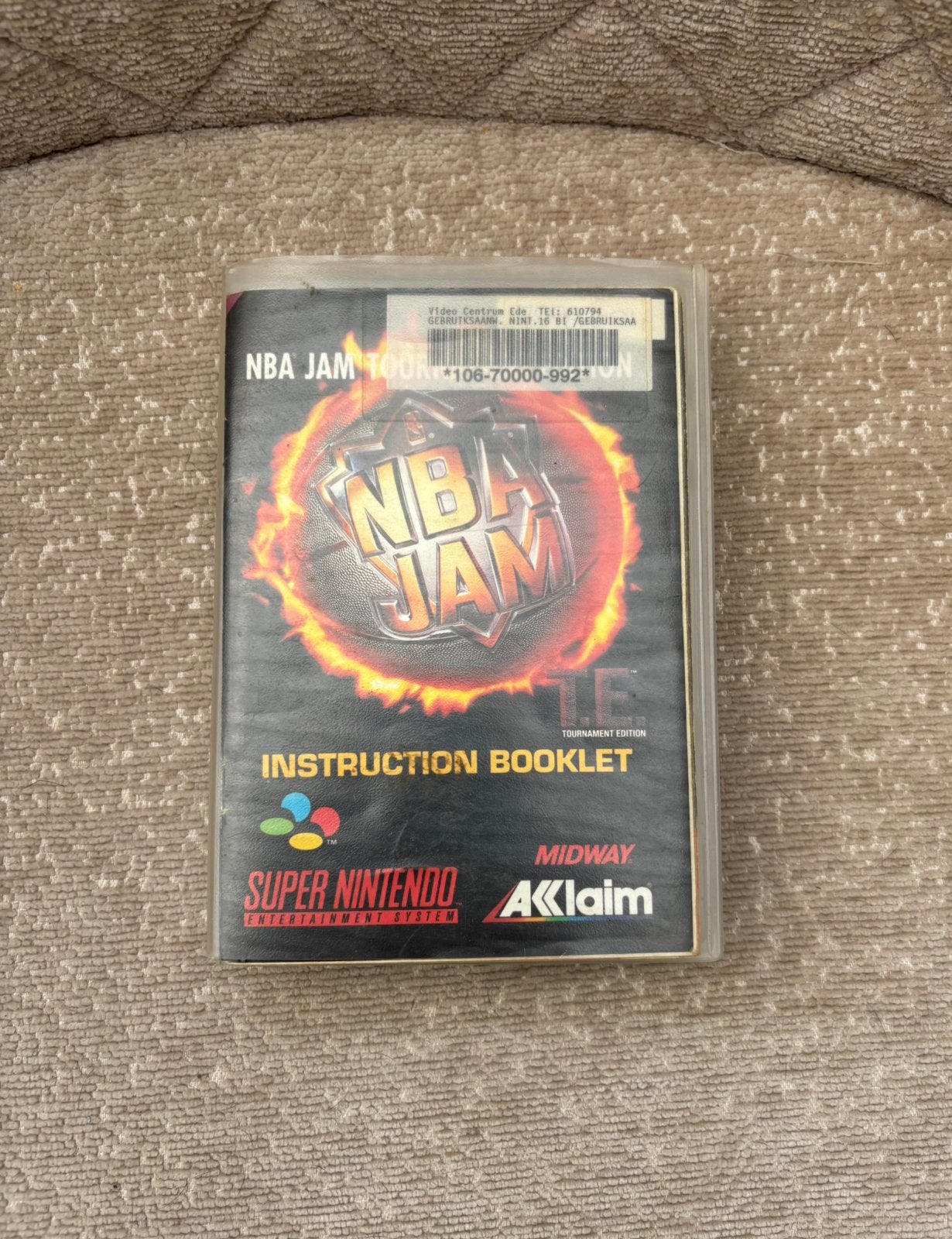 NBA Jam:Tournament Edition Super Nintendo, Ophalen, Zo goed als nieuw, Sport, 3 spelers of meer