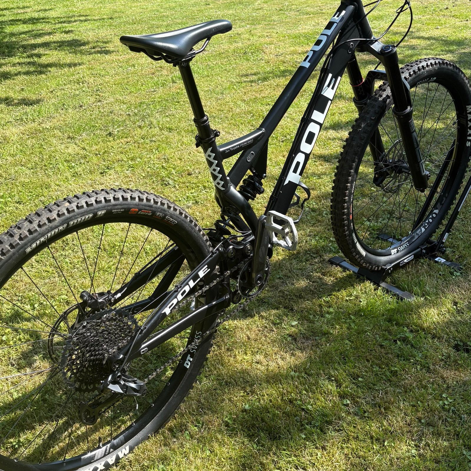 Pole Evolink Mountainbike - Full susp afm Sram, Gebruikt, Schijfrem, Ophalen, Overige merken