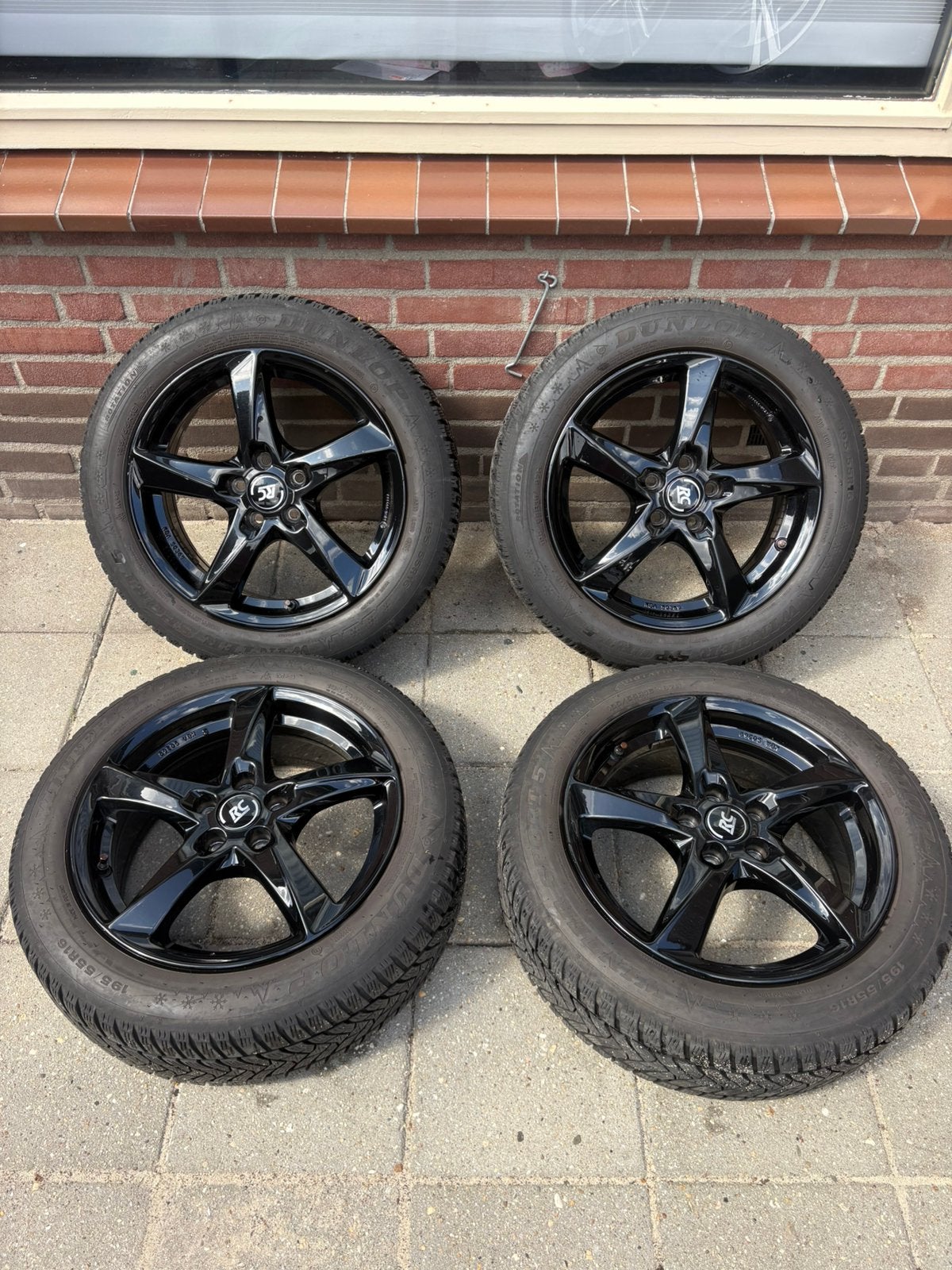 Rc design 16 inch 5x100 nieuwstaat!!!, Auto-onderdelen, Banden en Velgen, Ophalen, 16 inch, Banden en Velgen, Winterbanden