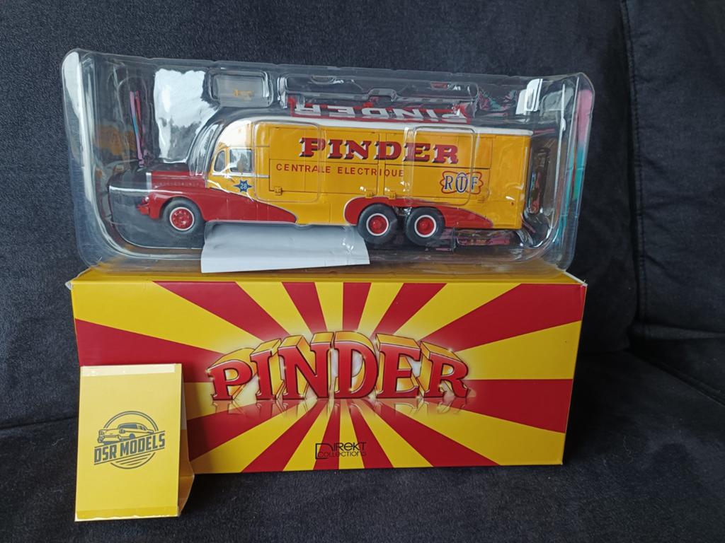 1:43 Bernhard 28 Truck Pinder Circus, Hobby en Vrije tijd, Overige merken, S, Auto, R