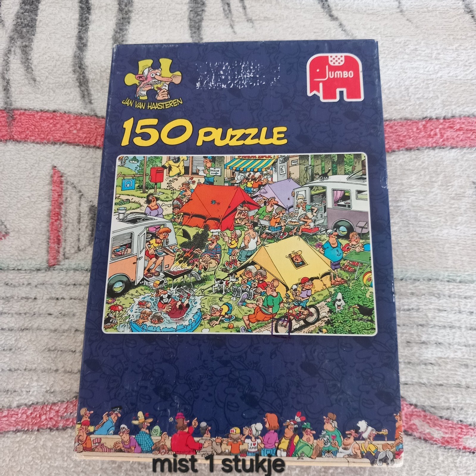 Jan van Haasteren 150 stukjes puzzel (niet compleet), Ophalen