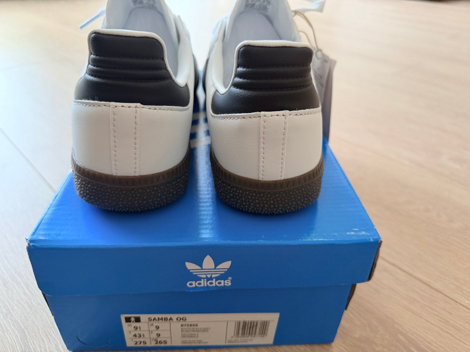 Adidas Samba OG Sneakers - Nieuw in doos, Ophalen of Verzenden, Nieuw, Wit, Sneakers of Gympen