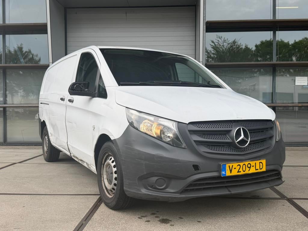 Mercedes-Benz Vito 1.6 CDI 65KW 2018, Auto's, Voorwielaandrijving, Stof, 4 cilinders, Wit