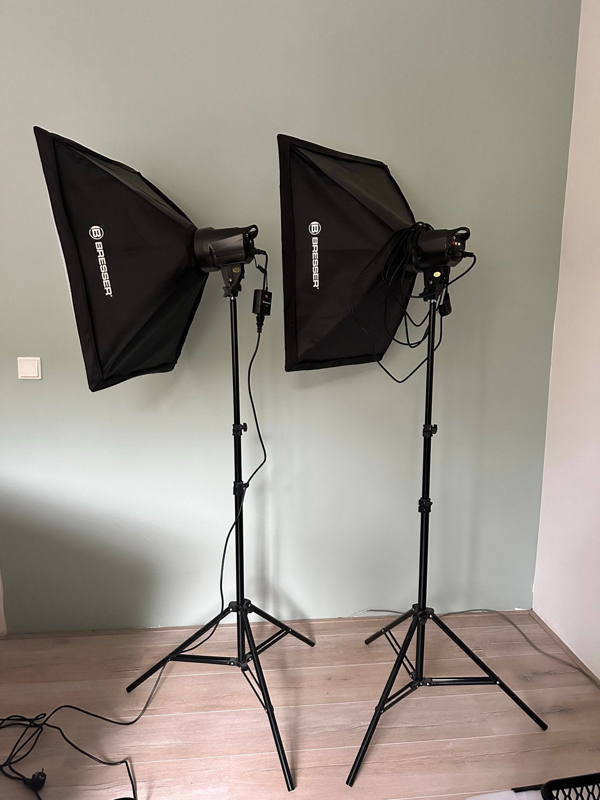 Complete Bresser en Caruba fotostudio set, Ophalen, Complete fotostudio, Nieuw, Bresser