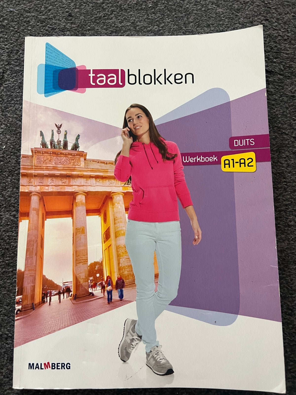 Taalblokken Duits Werkboek A1-A2 - Malmberg, Ophalen of Verzenden, Zo goed als nieuw, Non-fictie