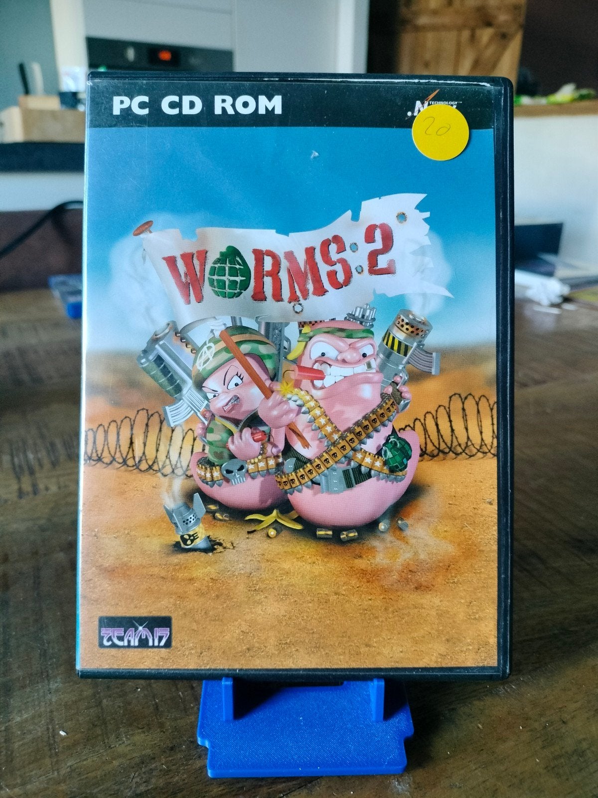 Worms 2 PC CD-ROM - Klassieke Strategie Game, Gebruikt, Ophalen of Verzenden, Eén computer, Strategie en Constructie