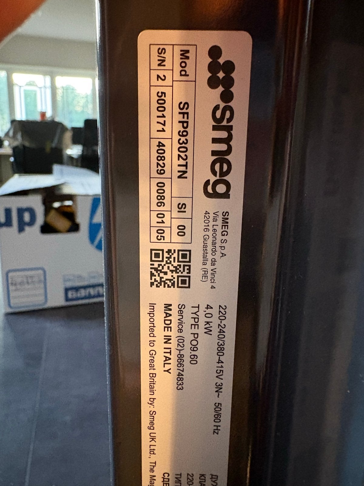 Smeg SFP9302TN Oven - 2 jaar oud, lichte beschadiging, Ophalen, Gebruikt, Smeg, Oven