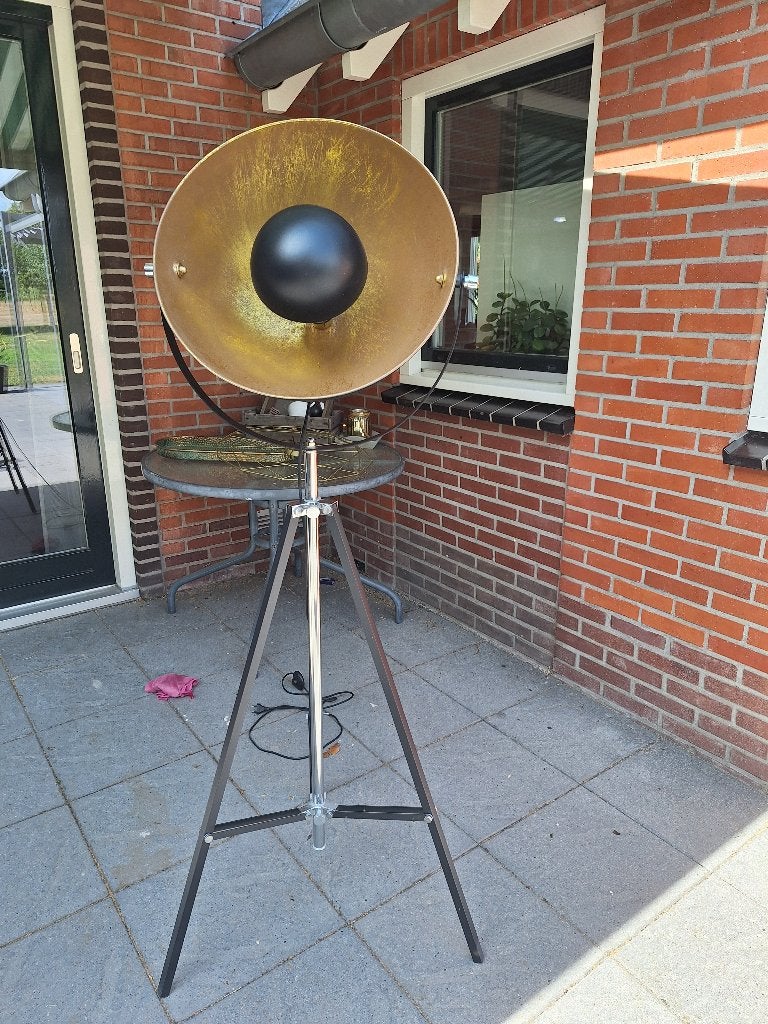 Staande lamp, Ophalen, Zo goed als nieuw, Metaal, Modern