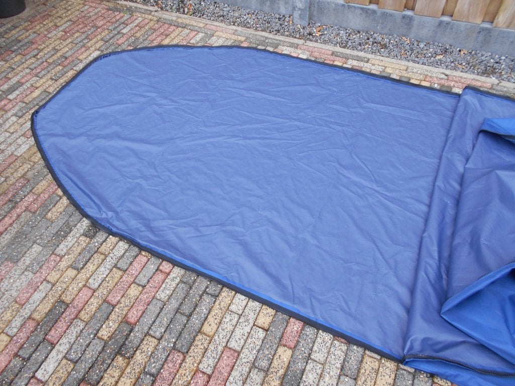 ZGAN ! Opberhoes rubberboot met polyester / aluminium bodem, Ophalen of Verzenden, Zo goed als nieuw, Overige typen