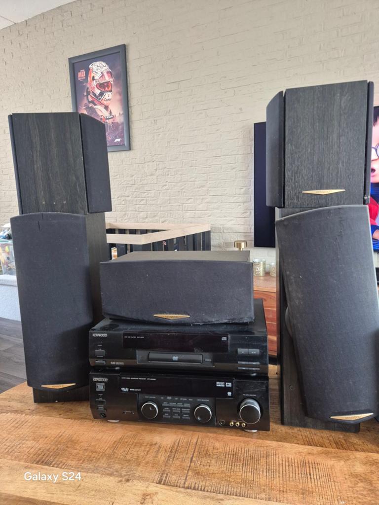 Kenwood 5.1 Home Cinema Set, Audio, Tv en Foto, Home Cinema-sets, Overige merken, Gebruikt, Ophalen of Verzenden, 5.1-systeem