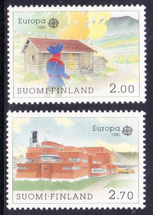 Finland 1990 pf mi 1108 - 1109 europa cept, Ophalen of Verzenden, Finland, Postfris