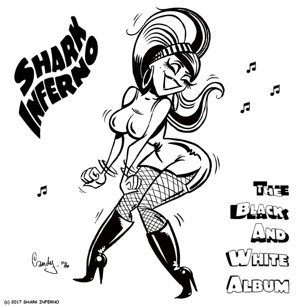 SALE-> CD SHARK INFERNO-The Black and White Album, Cd's en Dvd's, Verzenden, Zo goed als nieuw, Poprock