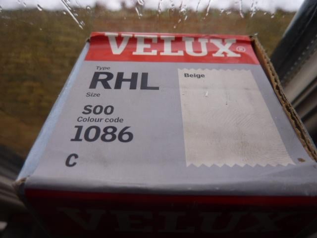 Nieuwe Velux licht doorlatende gordijnen / RHL S-serie., 100 tot 150 cm, Beige, Nieuw, Ophalen of Verzenden