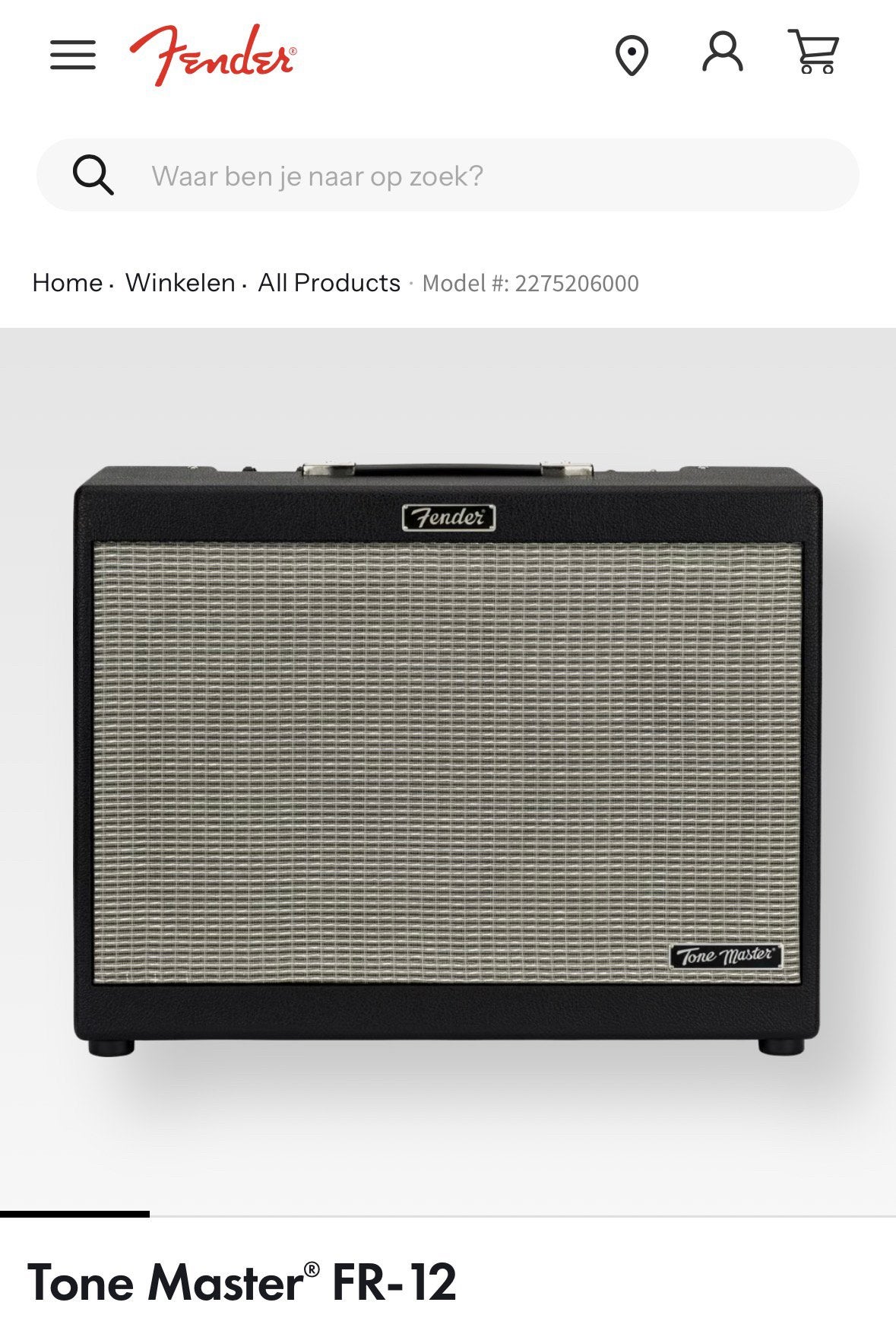 GEZOCHT: Fender Tone Master FR-12, Muziek en Instrumenten, Versterkers | Bas en Gitaar, Ophalen, Zo goed als nieuw