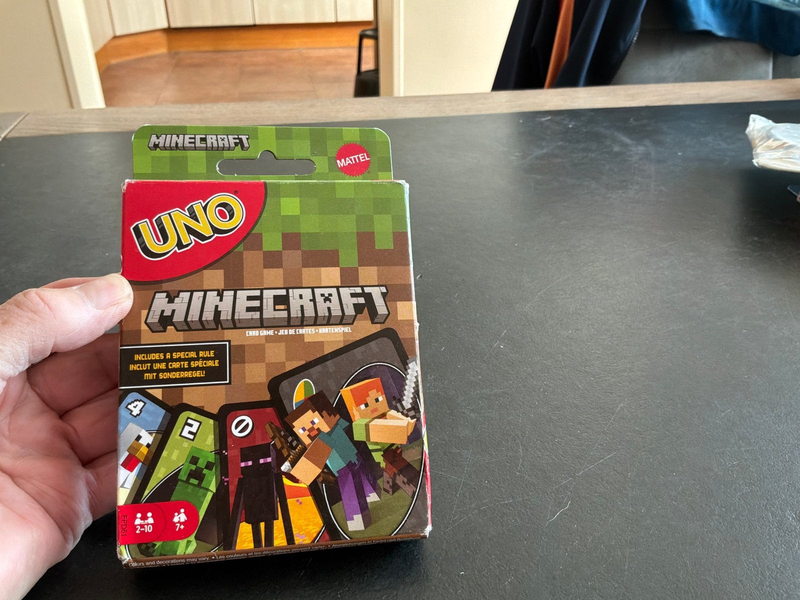 UNO Minecraft Kaartspel - Nieuwstaat, Een of twee spelers, Ophalen of Verzenden, Nieuw