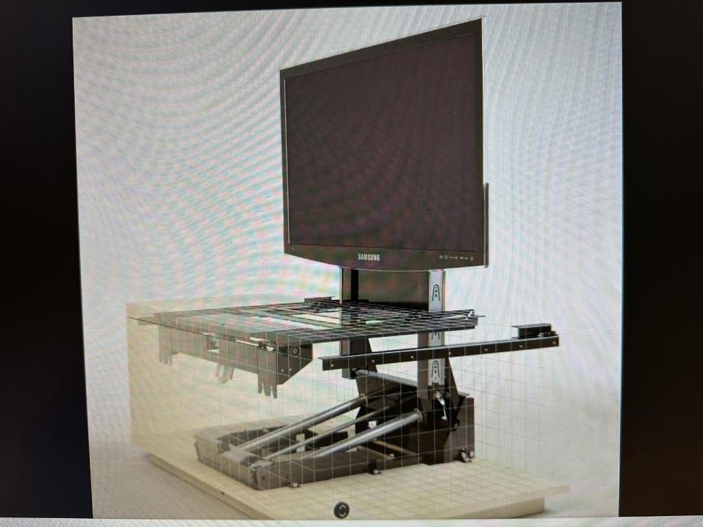 Flatscreen lift system - TV lift met schuifmechanisme, Ophalen, Overige materialen, Nieuw, 50 tot 100 cm