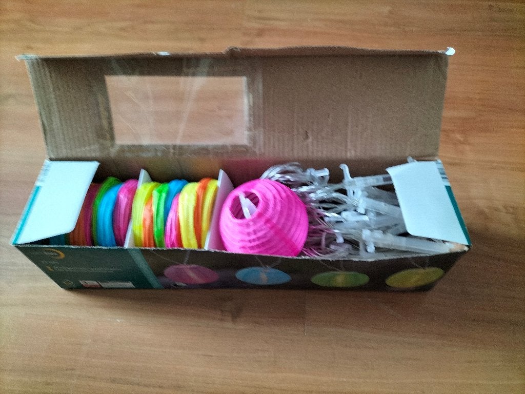 lampionnen met netsnoer en timer kleine formaat 7 cm?, Ophalen, Overige materialen, Minder dan 50 watt, Overige typen