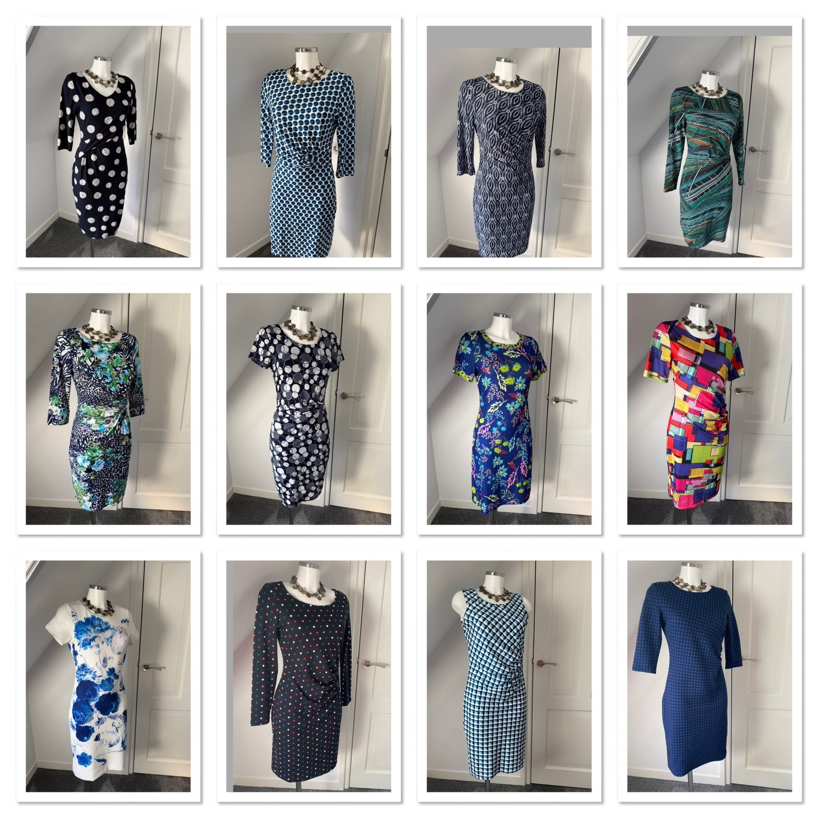 NIEUW! 20 prachtige MERK Jurken maat 36-38 S/M, Ophalen of Verzenden, Nieuw, Maat 36 (S), Overige kleuren