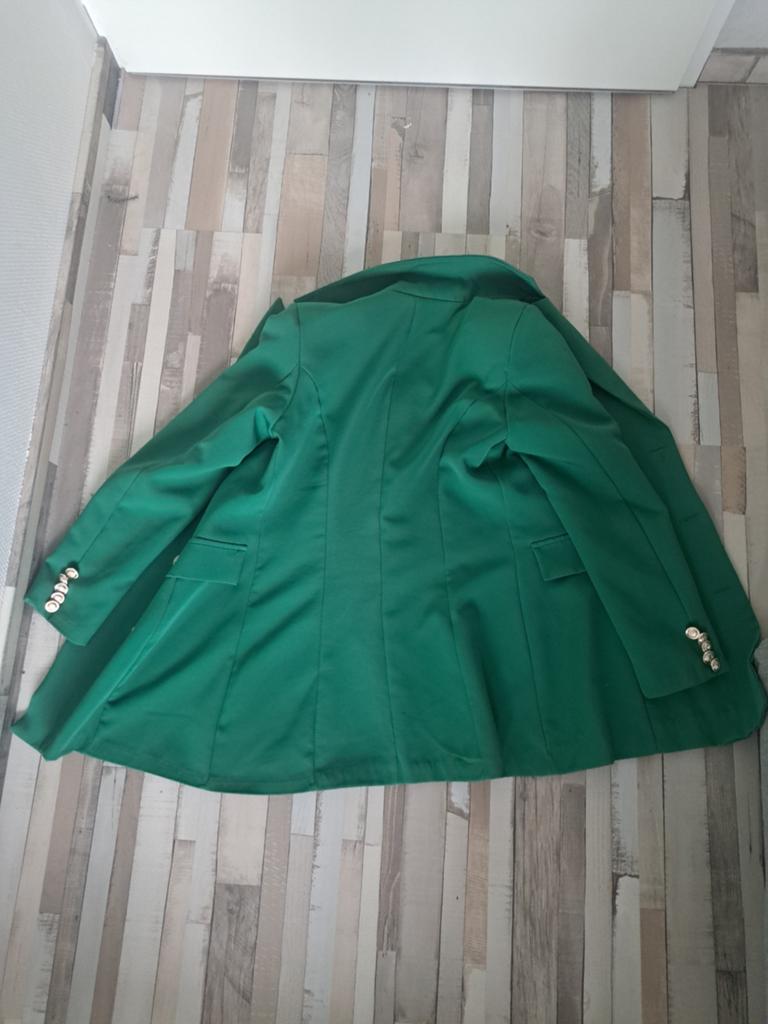 Groene blazer, Ophalen of Verzenden, Zo goed als nieuw, Groen