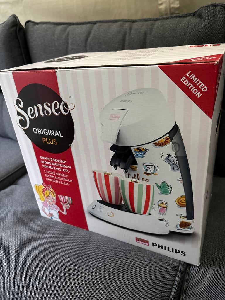 Blond Amsterdam Senseo Original Plus Limited Edition, Koffiepads en cups, Ophalen of Verzenden, 2 tot 4 kopjes, Koffiemachine